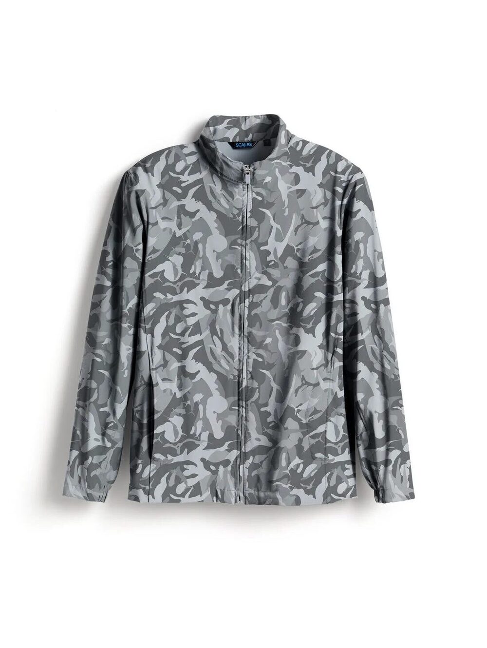 NWT New SCALES GEAR FRIGATE CAMO FULL ZIP JACKET - Medium